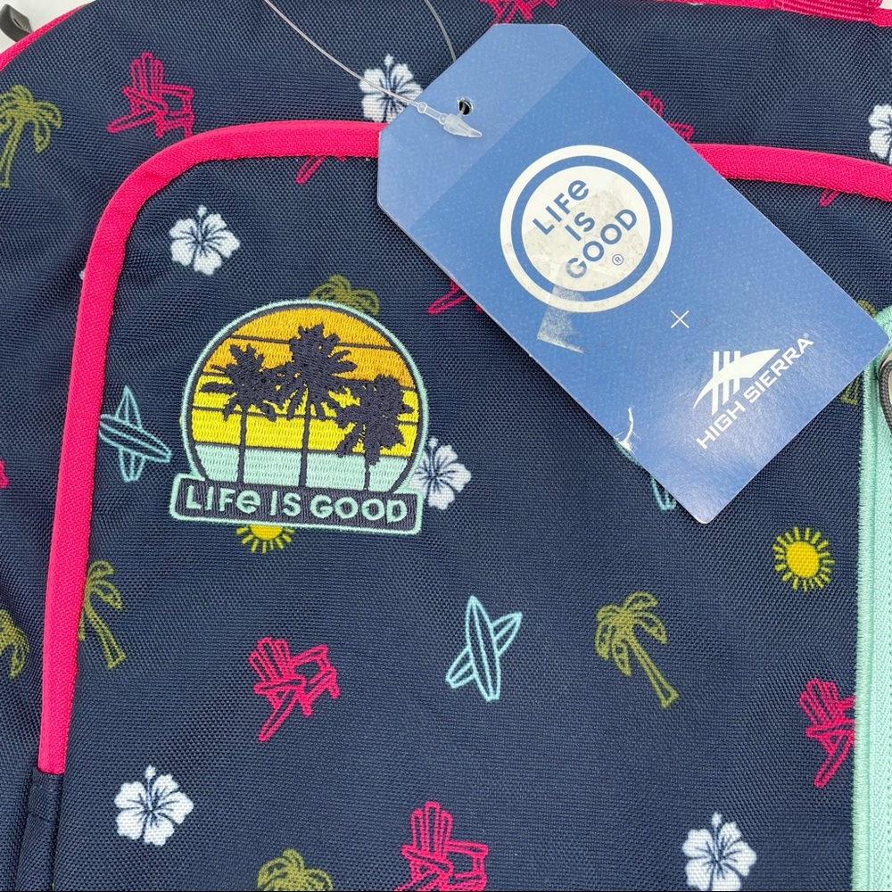 Life is good X High Sierra laptop backpack NWT - Picture 4 of 9